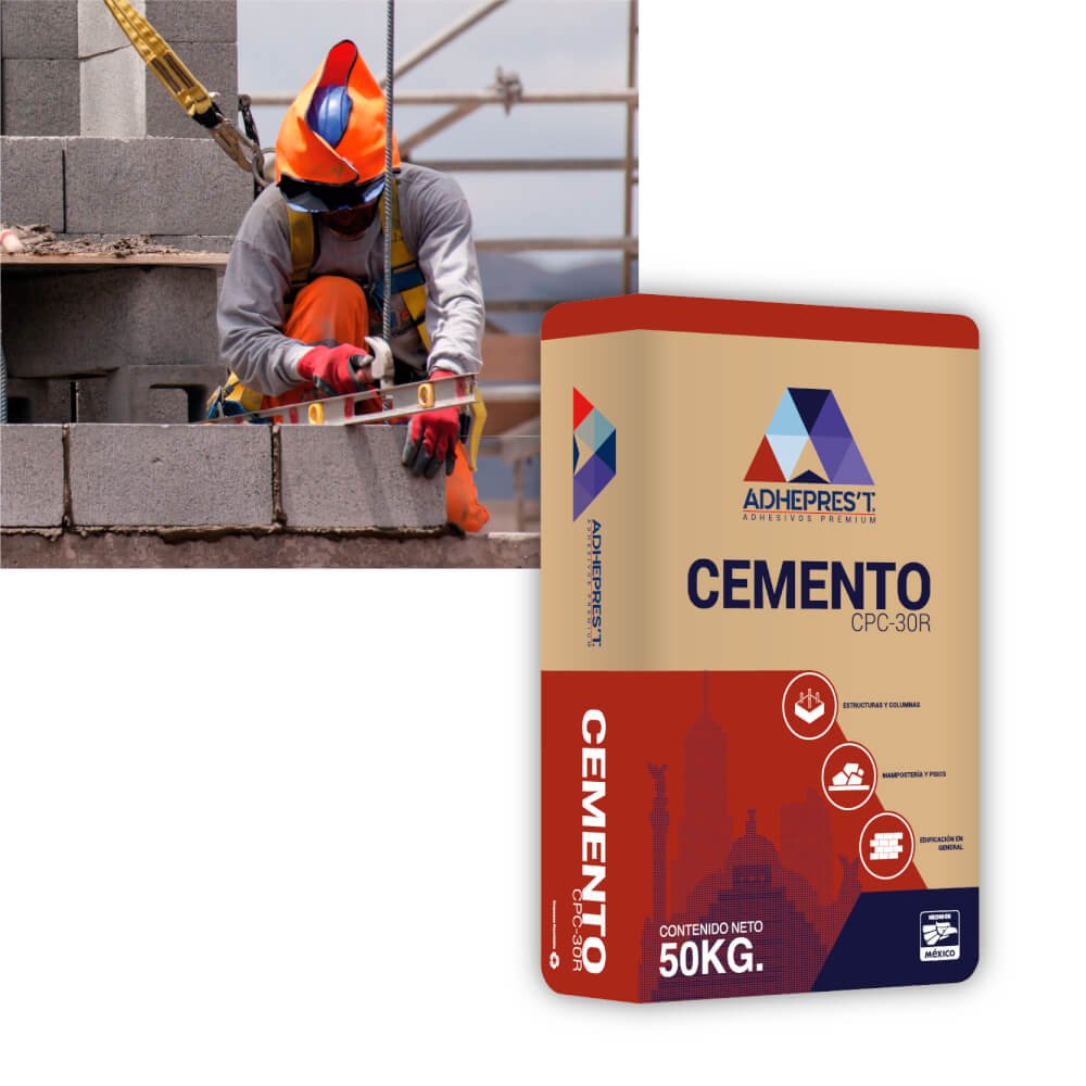 Cemento CPC-30R | Adhepres't - Adhesivos Premium®